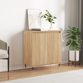 Aparador de madera contrachapada roble Sonoma 60x35x70 cm Aparador de madera contrachapada roble Sonoma 60x35x70 cm