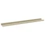 Wall shelves 4 units white and Sonoma oak 80x9x3 cm by vidaXL, Shelves and shelves - Ref: Foro24-326696, Price: 38,07 €, Disc...