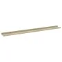 Wall shelves 4 units white and Sonoma oak 100x9x3 cm by vidaXL, Shelves and shelves - Ref: Foro24-326697, Price: 33,02 €, Dis...