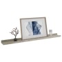 Wall shelves 2 units concrete gray 80x9x3 cm by vidaXL, Shelves and shelves - Ref: Foro24-326701, Price: 24,24 €, Discount: %