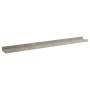 Wall shelves 2 units concrete gray 80x9x3 cm by vidaXL, Shelves and shelves - Ref: Foro24-326701, Price: 24,24 €, Discount: %
