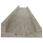 Wall shelves 2 units concrete gray 80x9x3 cm by vidaXL, Shelves and shelves - Ref: Foro24-326701, Price: 24,24 €, Discount: %