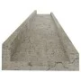 Wandregale 2 Einheiten betongrau 80x9x3 cm von vidaXL, Regale und Regale - Ref: Foro24-326701, Preis: 23,79 €, Rabatt: %