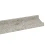 Wandregale 2 Einheiten betongrau 80x9x3 cm von vidaXL, Regale und Regale - Ref: Foro24-326701, Preis: 23,79 €, Rabatt: %