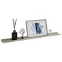 Wall shelves 2 units concrete gray 100x9x3 cm by vidaXL, Shelves and shelves - Ref: Foro24-326702, Price: 29,83 €, Discount: %