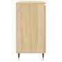 Aparador de madera de ingeniería roble Sonoma 101,5x35x70 cm
