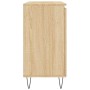 Aparador de madera de ingeniería roble Sonoma 101,5x35x70 cm