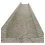 Wall shelves 2 units concrete gray 115x9x3 cm by vidaXL, Shelves and shelves - Ref: Foro24-326703, Price: 31,28 €, Discount: %