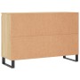 Aparador de madera de ingeniería roble Sonoma 101,5x35x70 cm