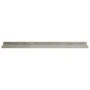 Estantes de pared 4 unidades gris hormigón 80x9x3 cm de vidaXL, Estantes y estanterías - Ref: Foro24-326706, Precio: 28,28 €,...