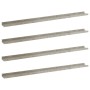 Wall shelves 4 units concrete gray 115x9x3 cm by vidaXL, Shelves and shelves - Ref: Foro24-326708, Price: 38,14 €, Discount: %