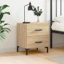 Mesita de noche madera de ingeniería roble Sonoma 40x35x47,5 cm