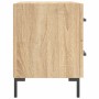 Mesita de noche madera de ingeniería roble Sonoma 40x35x47,5 cm