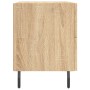 Mesita de noche madera de ingeniería roble Sonoma 40x35x47,5 cm
