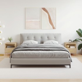 Mesita noche 2 uds madera ingeniería roble Sonoma 40x35x47,5 cm Mesita noche 2 uds madera ingeniería roble Sonoma 40x35x47,5 cm