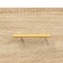 Mesita noche 2 uds madera ingeniería roble Sonoma 40x35x47,5 cm