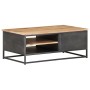 Couchtisch aus massivem Akazienholz 90x50x35 cm von vidaXL, Couchtisch - Ref: Foro24-323526, Preis: 159,43 €, Rabatt: %