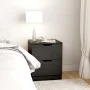 Nightstands 2 pcs engineered wood black 40x40x50 cm by vidaXL, Nightstands - Ref: Foro24-326726, Price: 101,16 €, Discount: %