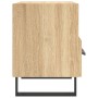 Mesita de noche madera de ingeniería roble Sonoma 40x35x47,5 cm