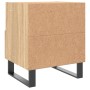 Mesita de noche madera de ingeniería roble Sonoma 40x35x47,5 cm