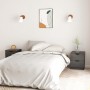 Nachttische 2 Stk. Holzwerkstoff grau 40x40x50 cm von vidaXL, Nachttische - Ref: Foro24-326728, Preis: 125,05 €, Rabatt: %