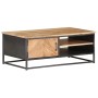 Couchtisch aus massivem Akazienholz 90x50x35 cm von vidaXL, Couchtisch - Ref: Foro24-323526, Preis: 159,43 €, Rabatt: %