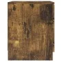 Mesitas noche 2 uds madera ingeniería roble ahumado 40x40x50 cm de vidaXL, Mesitas de noche - Ref: Foro24-326740, Precio: 82,...