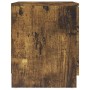 Nachttische 2 Stk. Holzwerkstoff Räuchereiche 40x40x50 cm von vidaXL, Nachttische - Ref: Foro24-326740, Preis: 83,07 €, Rabat...