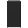 Banco zapatero de madera de ingeniería negro 94,5x31x57 cm de vidaXL, Zapateros y organizadores de calzado - Ref: Foro24-3267...