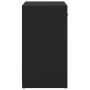 Engineered wood black shoe bench 94.5x31x57 cm by vidaXL, Shoe racks and shoe organizers - Ref: Foro24-326742, Price: 101,72 ...