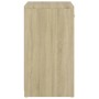 Schuhbank aus Holzwerkstoff Sonoma-Eiche 94,5x31x57 cm von vidaXL, Schuhregale und Schuhorganisatoren - Ref: Foro24-326744, P...