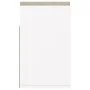 Banco zapatero con cojín madera ingeniería blanco 104x30x49 cm de vidaXL, Zapateros y organizadores de calzado - Ref: Foro24-...