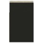 Schuhbank mit schwarzem Holzwerkstoffkissen 104x30x49 cm von vidaXL, Schuhregale und Schuhorganisatoren - Ref: Foro24-326751,...
