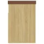 Shoe bench with Sonoma engineered wood cushion 80x30x47 cm by vidaXL, Shoe racks and shoe organizers - Ref: Foro24-326762, Pr...