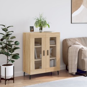 Aparador de madera de ingeniería roble Sonoma 69,5x34x90 cm Aparador de madera de ingeniería roble Sonoma 69,5x34x90 cm