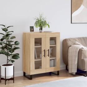 Aparador de madera de ingeniería roble Sonoma 69,5x34x90 cm Aparador de madera de ingeniería roble Sonoma 69,5x34x90 cm