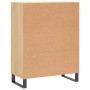Aparador de madera de ingeniería roble Sonoma 69,5x34x90 cm