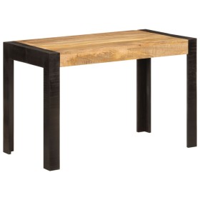 Mesa de comedor madera maciza de mango 120x60x76 cm