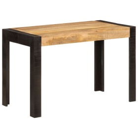 Mesa de comedor madera maciza de mango 120x60x76 cm de vidaXL, Mesas de cocina y de comedor - Ref: Foro24-356291, Precio: 222...