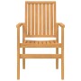 5-teiliges Garten-Esszimmerset aus massivem Teakholz von vidaXL, Gartensets - Ref: Foro24-3157915, Preis: 830,73 €, Rabatt: %