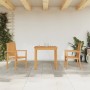 Garten-Essgruppe 3-teilig aus massivem Teakholz von vidaXL, Gartensets - Ref: Foro24-3157909, Preis: 525,82 €, Rabatt: %