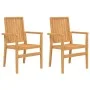 Garden dining set 3 pieces solid teak wood by vidaXL, Garden sets - Ref: Foro24-3157909, Price: 525,82 €, Discount: %