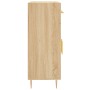 Aparador de madera de ingeniería roble Sonoma 69,5x34x90 cm