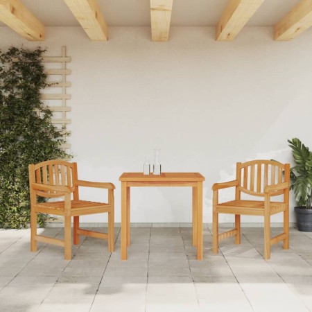 Garden dining set 3 pieces solid teak wood by vidaXL, Garden sets - Ref: Foro24-3157923, Price: 435,04 €, Discount: %