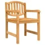 Garden dining set 3 pieces solid teak wood by vidaXL, Garden sets - Ref: Foro24-3157923, Price: 418,50 €, Discount: %