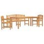 Garden dining set 4 pieces solid teak wood by vidaXL, Garden sets - Ref: Foro24-3157947, Price: 891,17 €, Discount: %