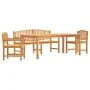 Garten-Essgruppe 4-teilig aus massivem Teakholz von vidaXL, Gartensets - Ref: Foro24-3157947, Preis: 874,44 €, Rabatt: %