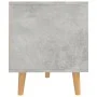 Concrete gray engineered wood TV cabinet 90x40x48.5 cm by vidaXL, TV Furniture - Ref: Foro24-326781, Price: 85,58 €, Discount: %