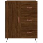 Tall brown oak plywood sideboard 69.5x34x180 cm by vidaXL, Sideboards - Ref: Foro24-3198448, Price: 178,17 €, Discount: %