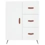 Hohes Sideboard Sperrholz weiß 69,5x34x180 cm von vidaXL, Sideboards - Ref: Foro24-3198441, Preis: 169,29 €, Rabatt: %